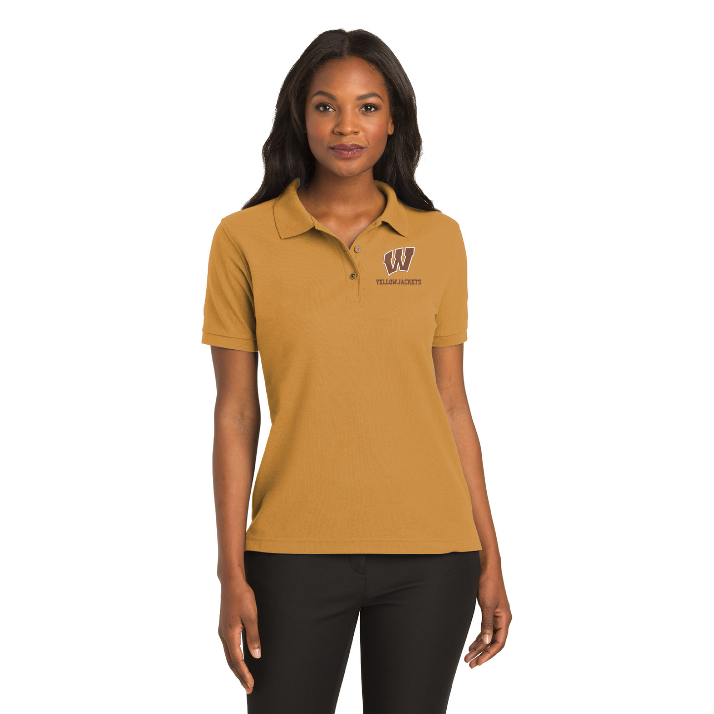 Williams Block "W" (Athletic) Women's Silk Touch™ Polo. (L500)
