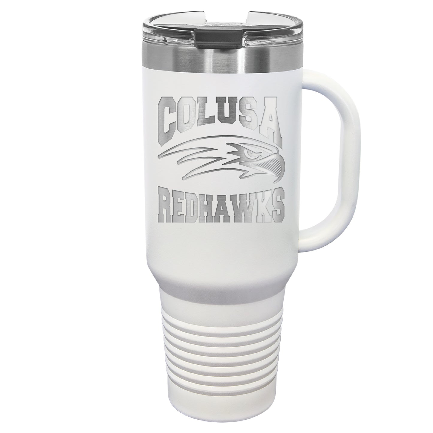 Colusa RedHawk40 oz. Travel Mug with Handle