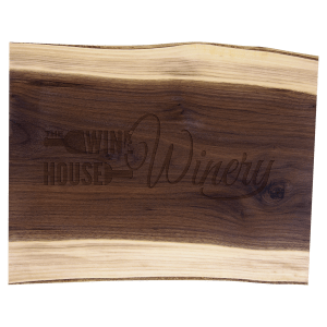 Natural Black Walnut Cutting and Charcuterie Board