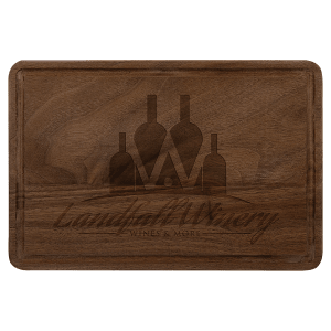 Walnut Cutting Boards with Drip Ring