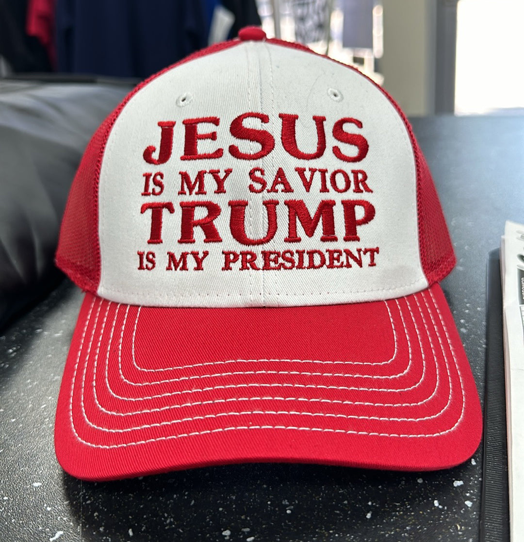 Trump and Jesus Hat