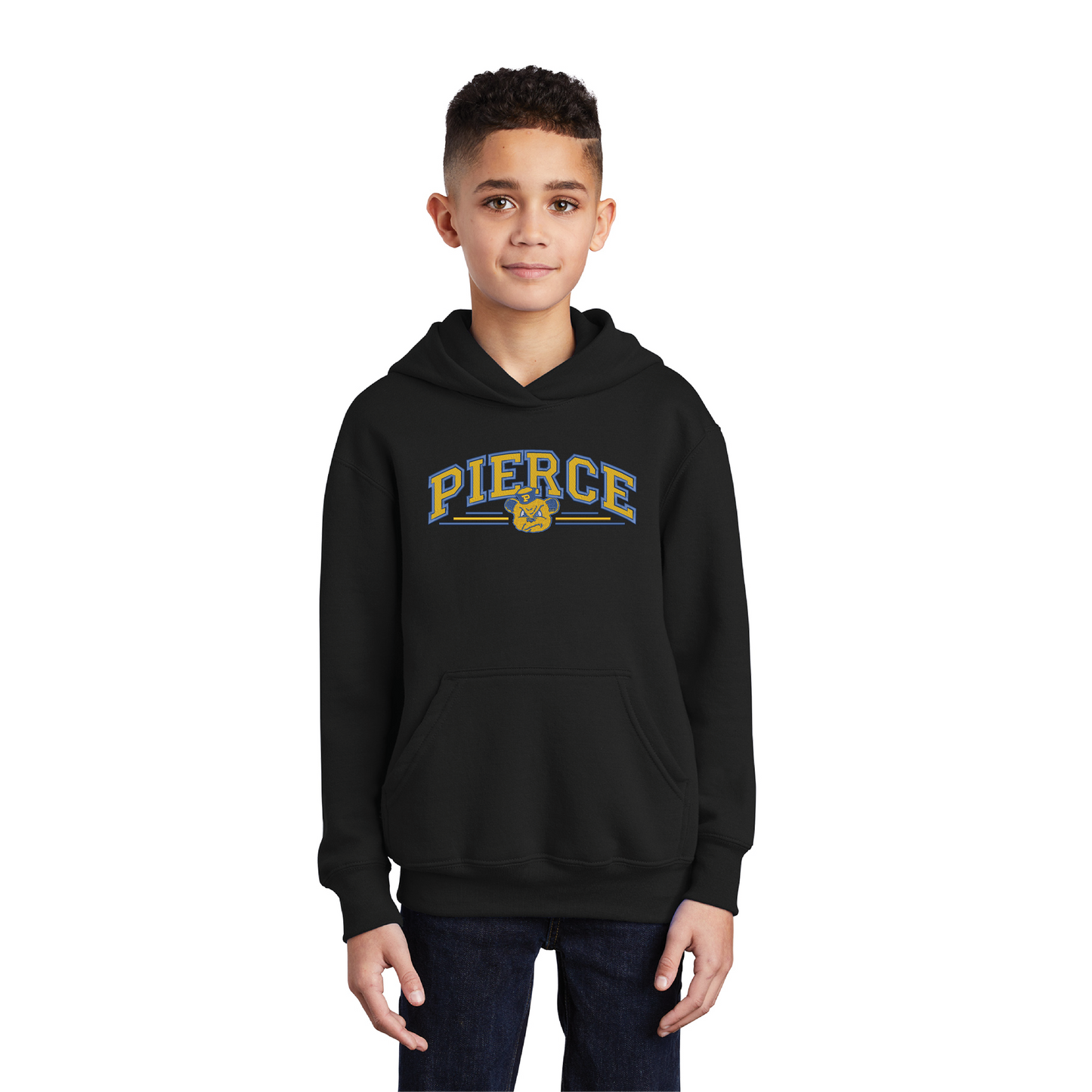 Pierce Bears Youth Fleece Pullover Hooded Sweatshirt (PC90YH)