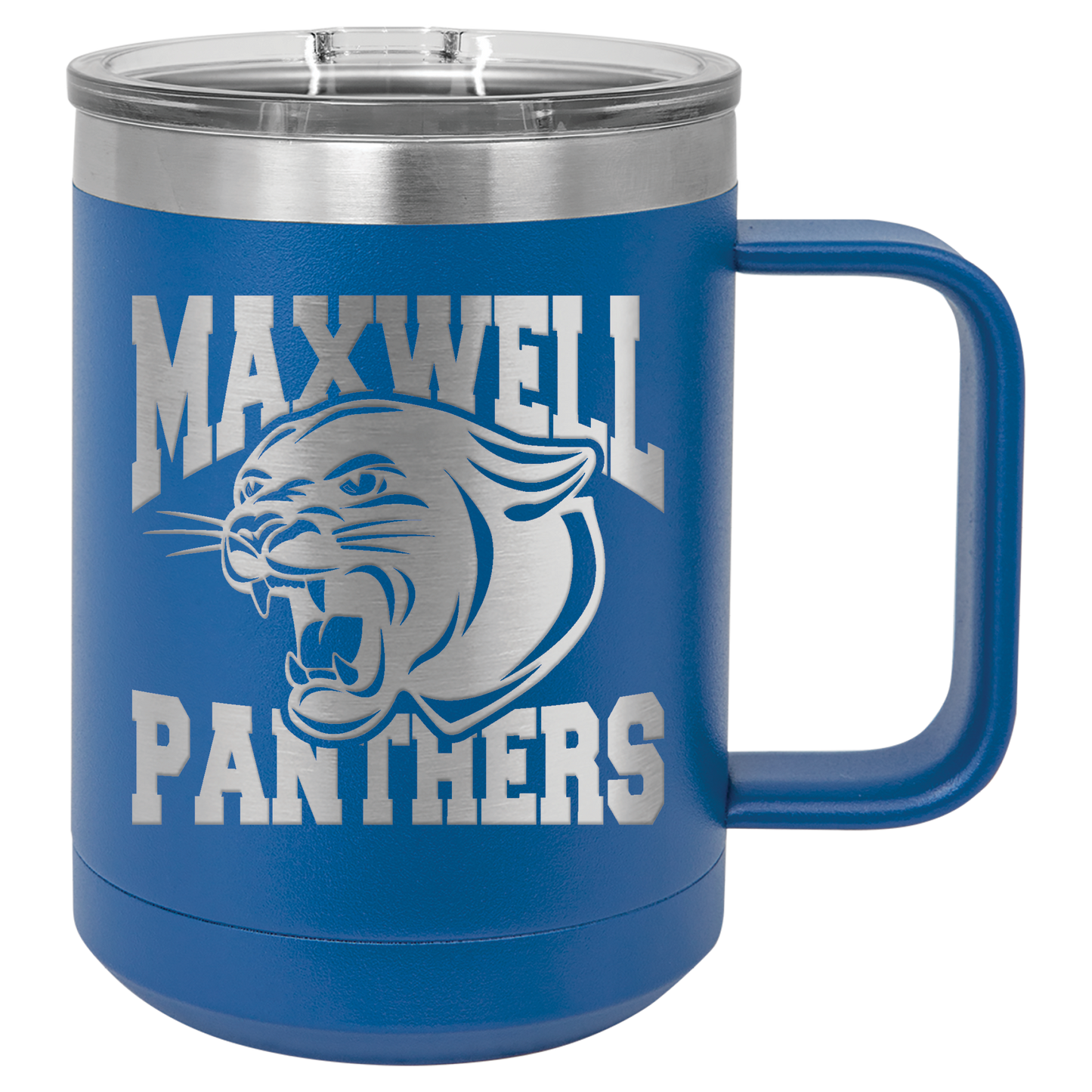 Maxwell Panthers 15 oz. Travel Mug