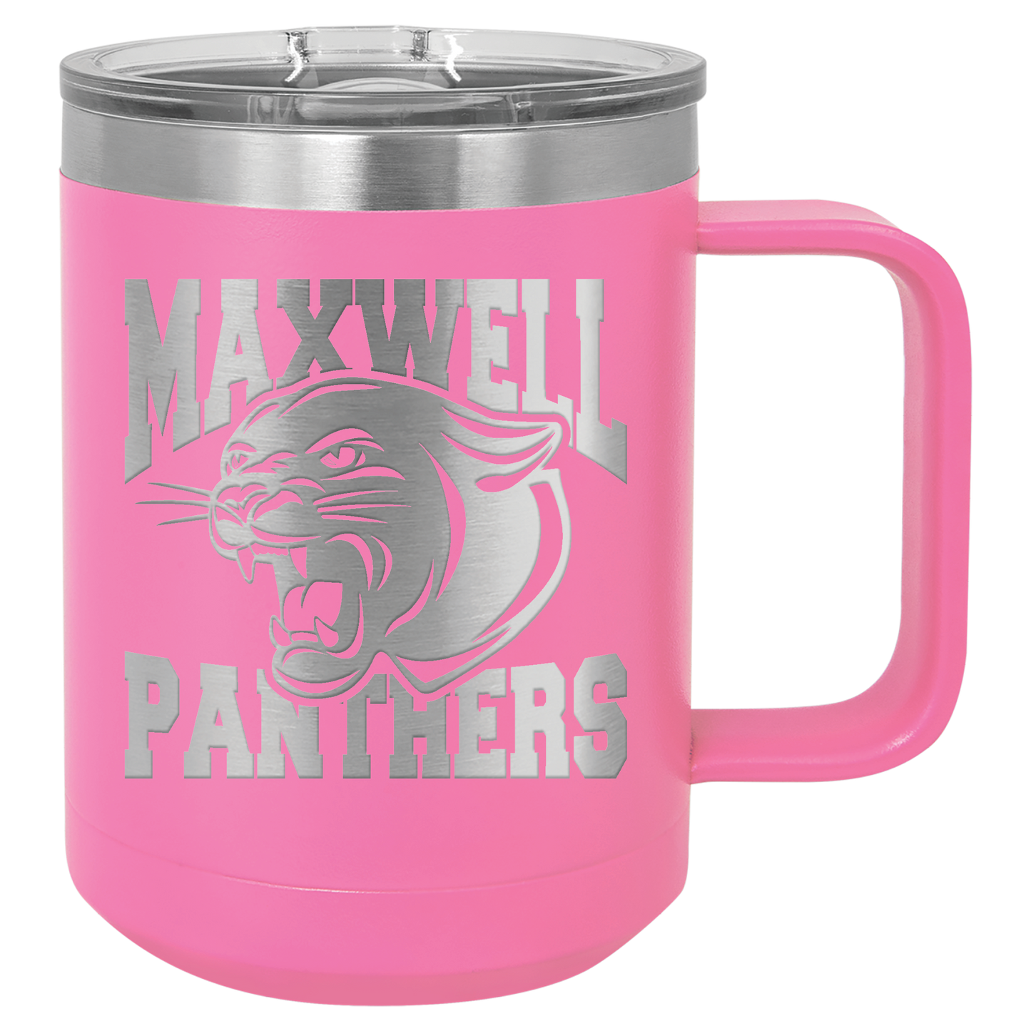 Maxwell Panthers 15 oz. Travel Mug