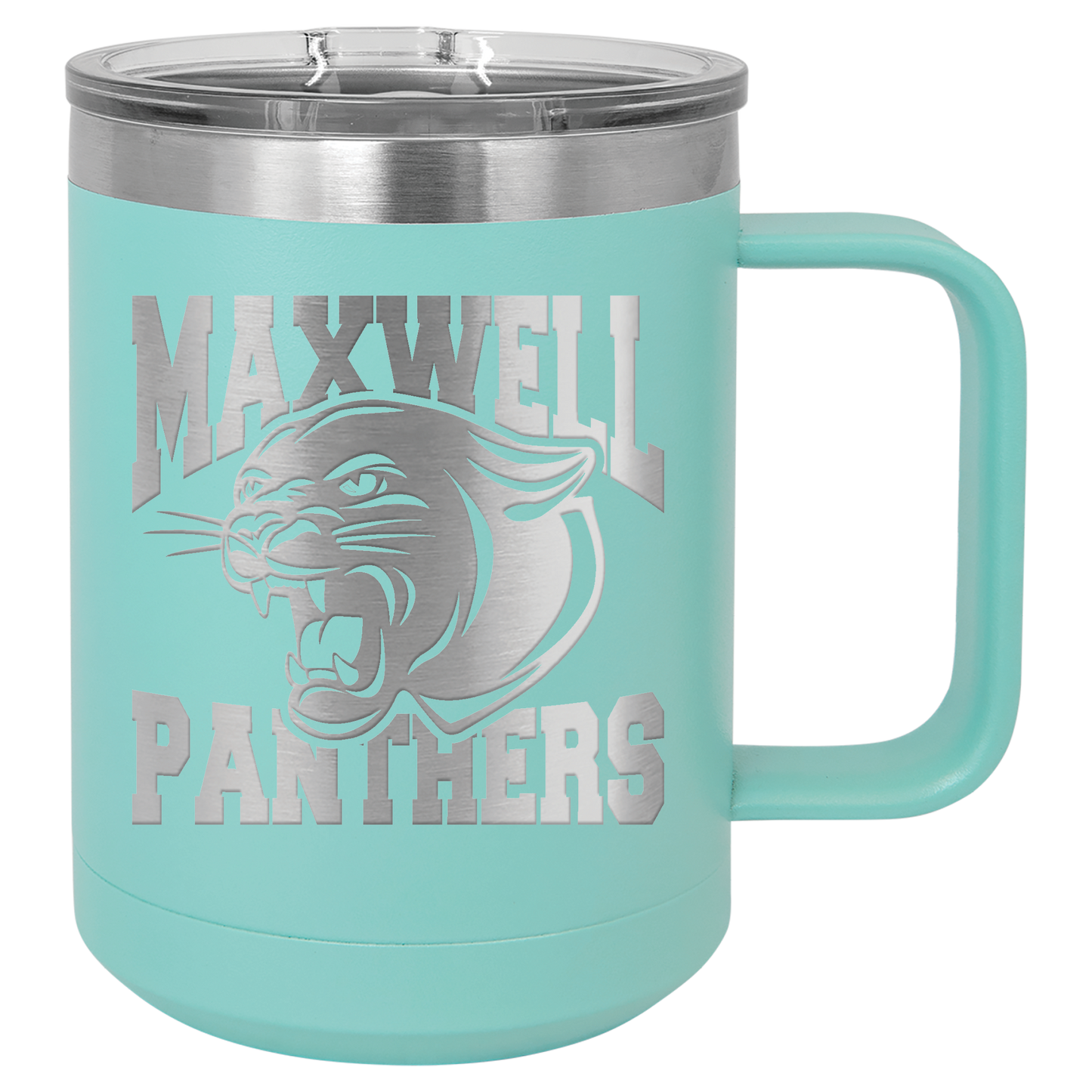 Maxwell Panthers 15 oz. Travel Mug