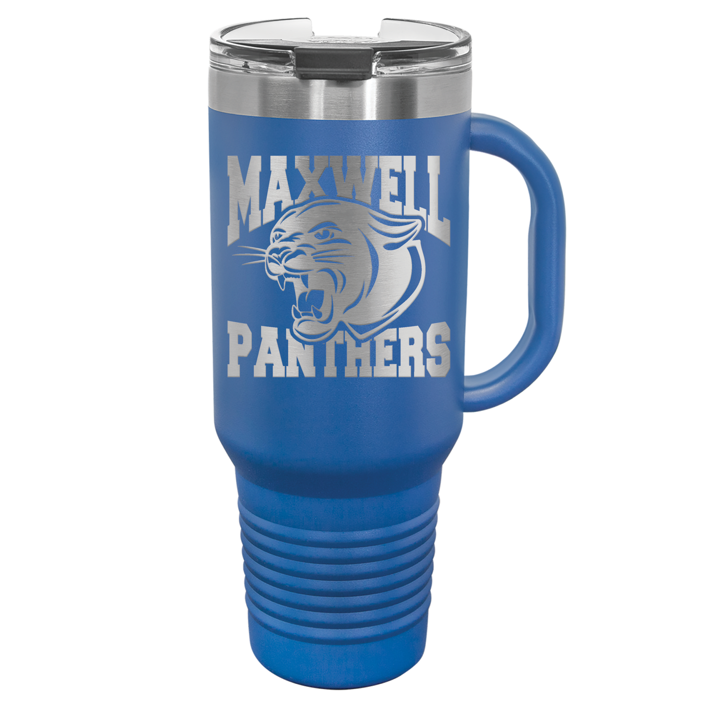 Maxwell Panthers 40 oz. Travel Mug with Handle