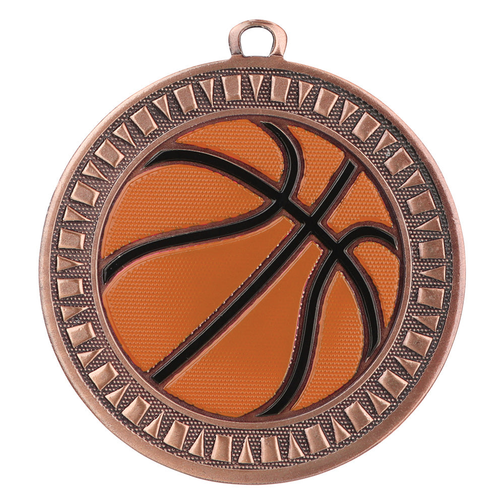 2 3/8" Basketball Velocity Series Award Medal