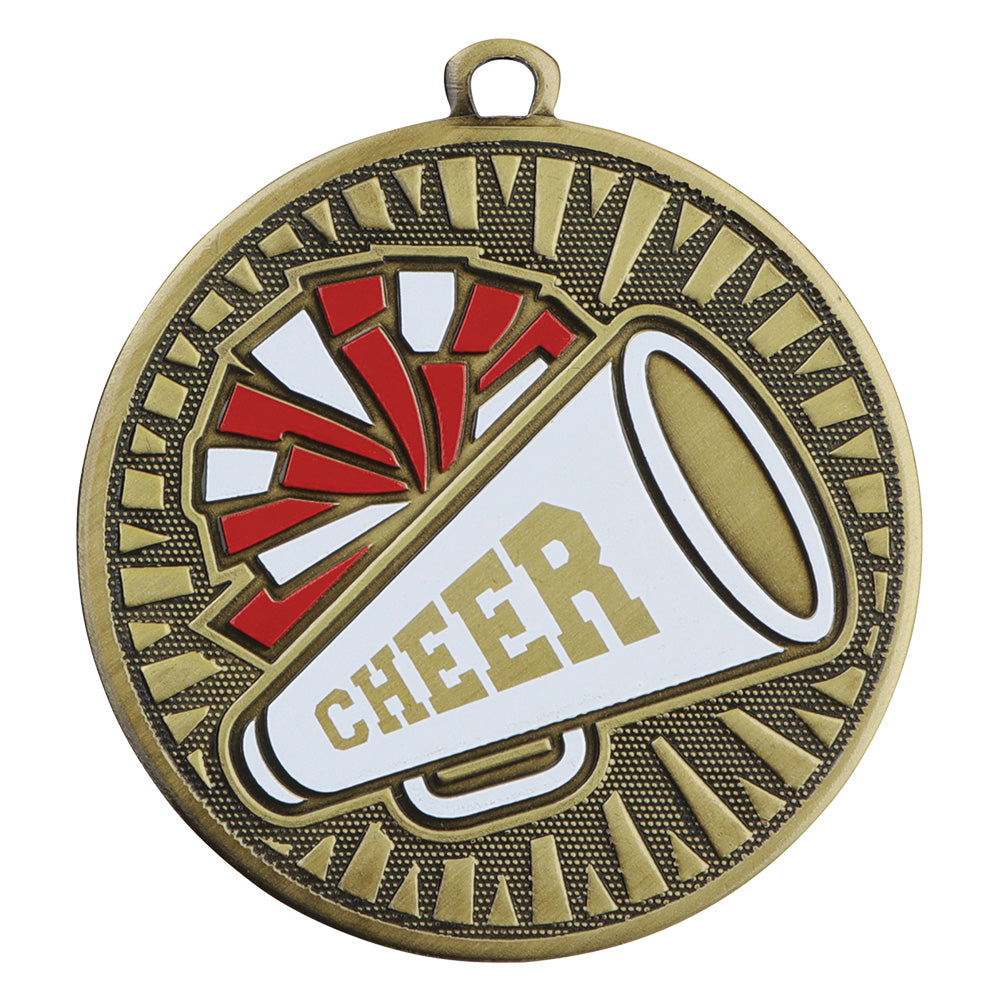 2 3/8" Cheer Velocity Series Award Medal