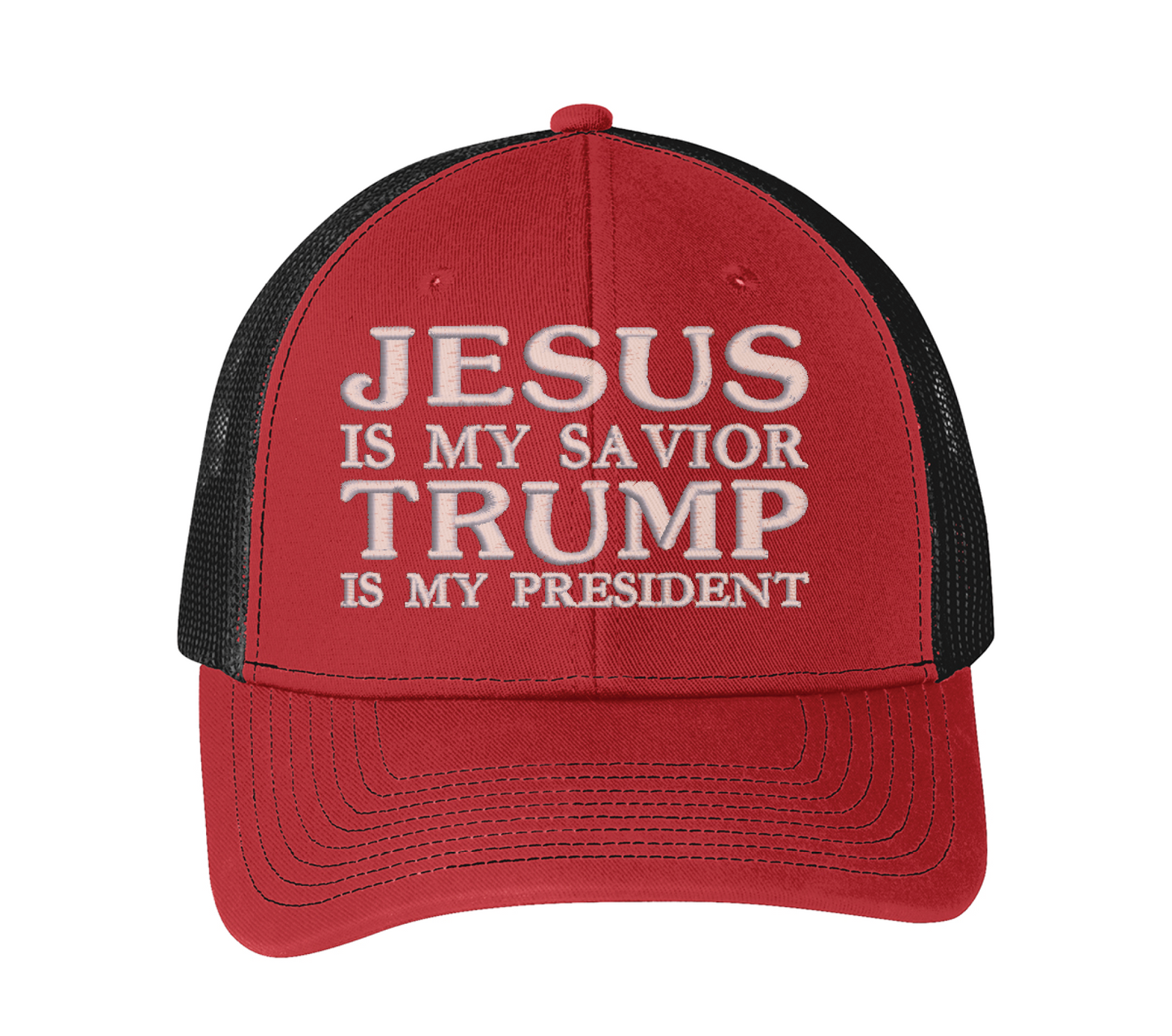 Trump and Jesus Hat