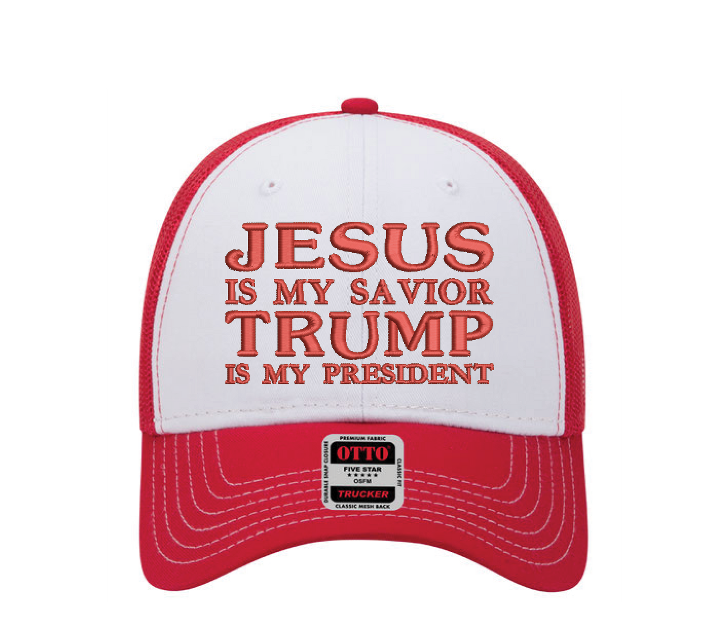 Trump and Jesus Hat