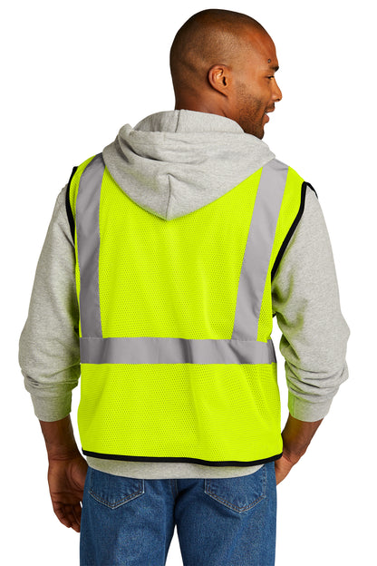 CornerStone ® ANSI 107 Class 2 Economy Mesh One-Pocket Vest (CSV100)