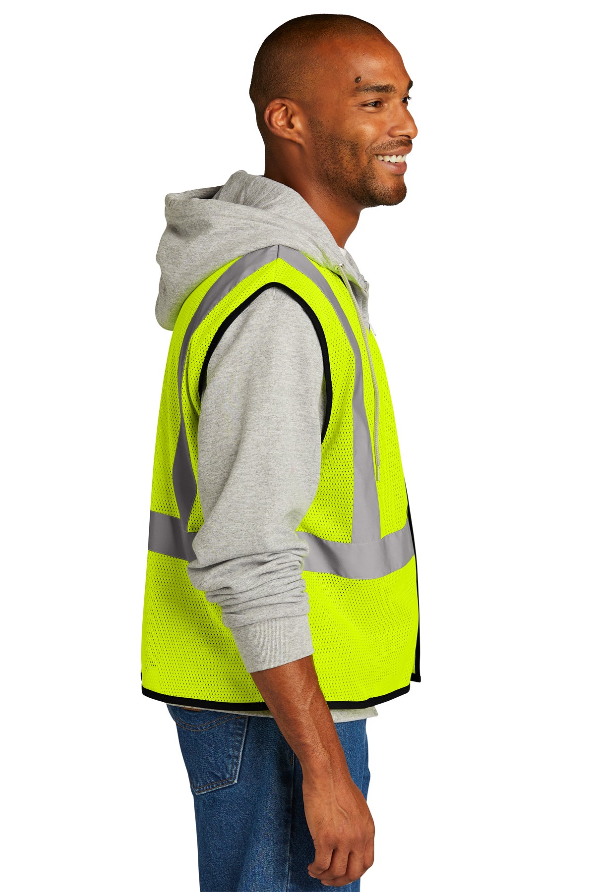 CornerStone ® ANSI 107 Class 2 Economy Mesh One-Pocket Vest (CSV100)