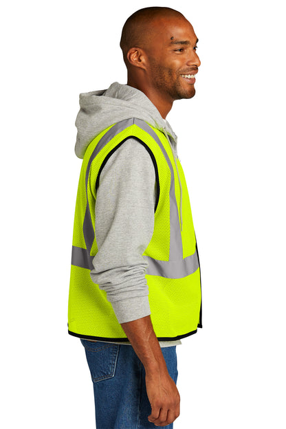 CornerStone ® ANSI 107 Class 2 Economy Mesh One-Pocket Vest (CSV100)