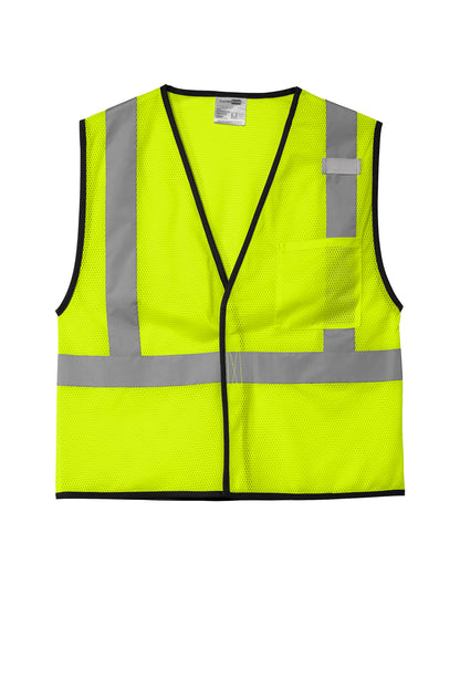 CornerStone ® ANSI 107 Class 2 Economy Mesh One-Pocket Vest (CSV100)