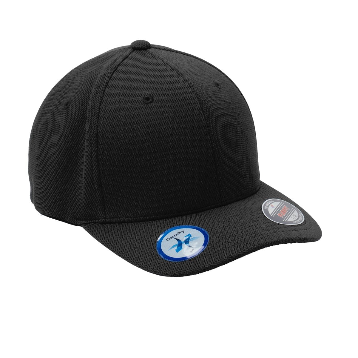 Sport-Tek® Flexfit® Cool & Dry Poly Block Mesh Cap. (STC22)