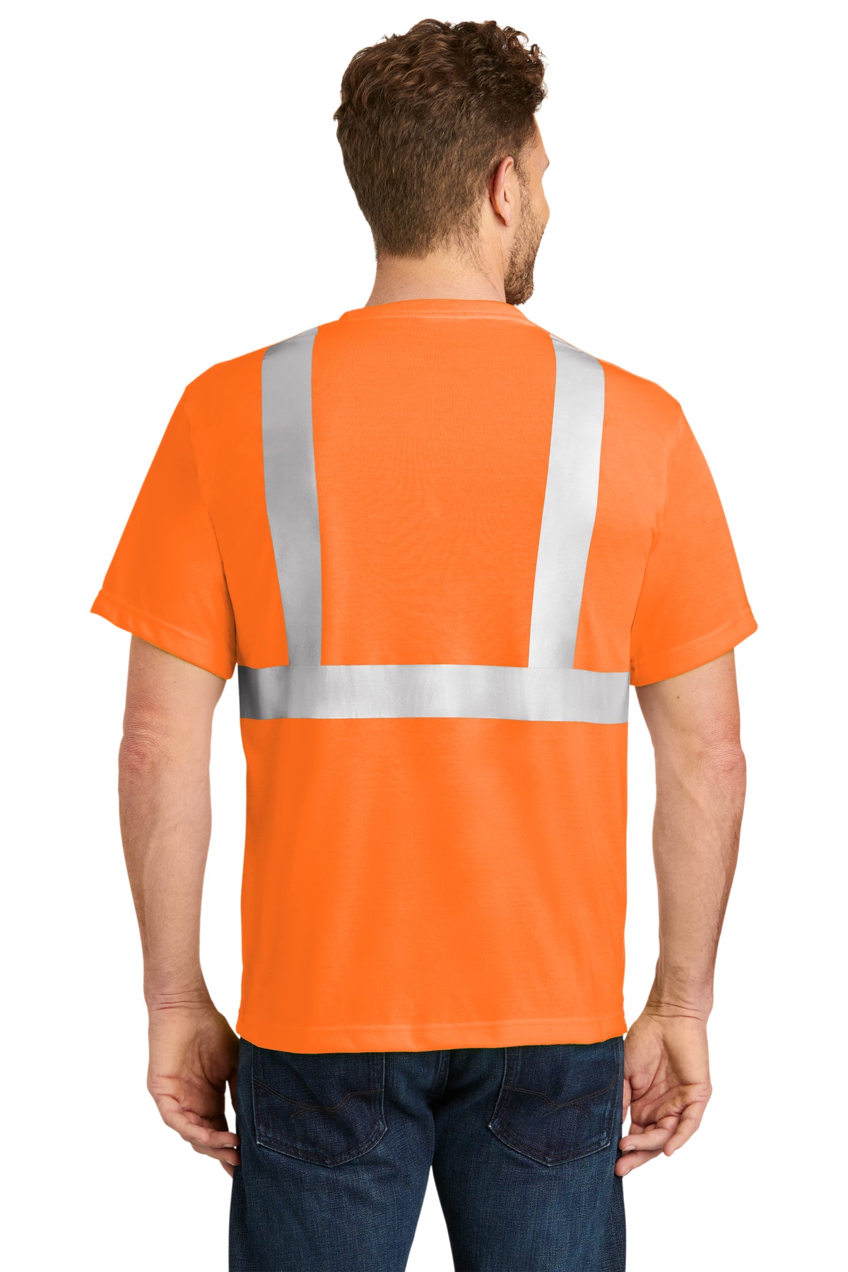 CornerStone® - ANSI 107 Class 2 Safety T-Shirt (CS401)