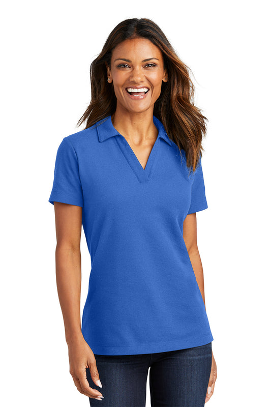 Port Authority® Women's C-FREE® Cotton Blend Pique Polo (LK867)