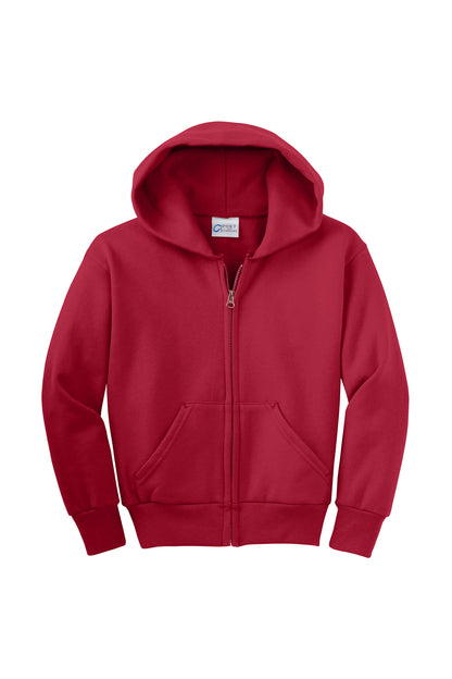 Our Lady of Lourdes Fleece Full-Zip Hooded Sweatshirt (PC90YHZ)