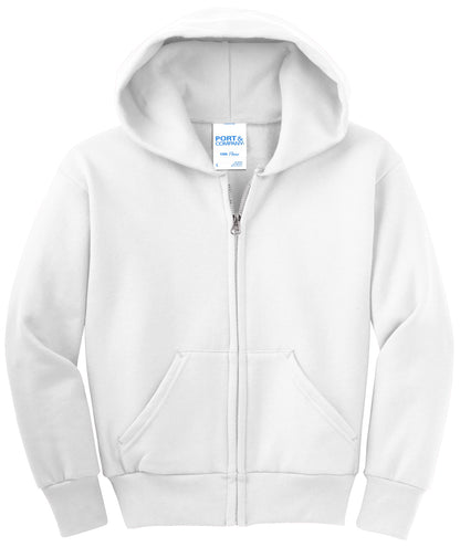 Our Lady of Lourdes Fleece Full-Zip Hooded Sweatshirt (PC90YHZ)