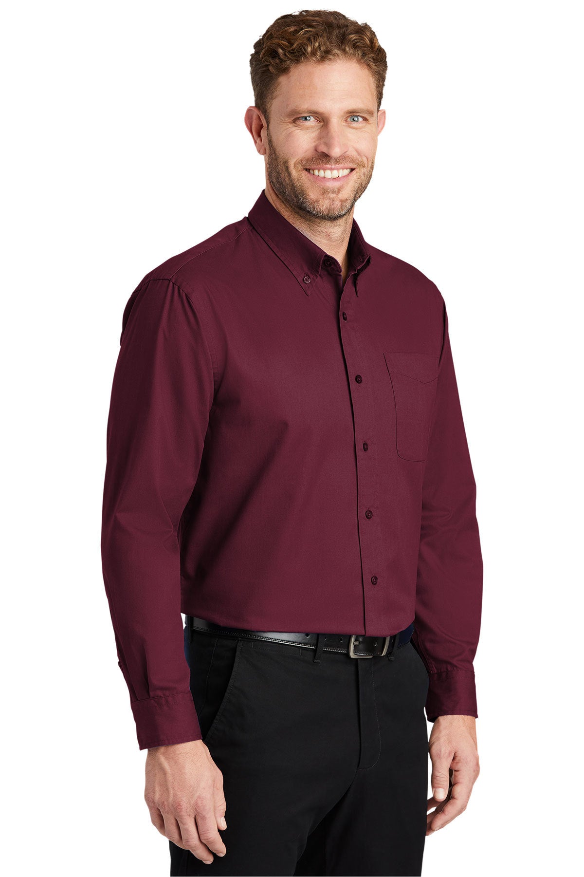 CornerStone® - Long Sleeve SuperPro™ Twill Shirt (SP17)