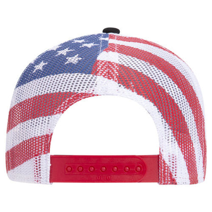 OTTO Cap: American Flag Mesh Back (88-1280)