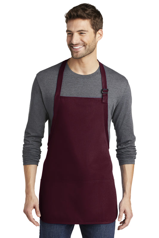 Port Authority® Medium-Length Apron with Pouch Pockets (A510)