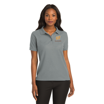 Williams  Block "W" (Athletic) Women's Silk Touch™ Polo. (L500)