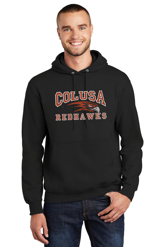 Colusa RedHawk Hooded Sweatshirt