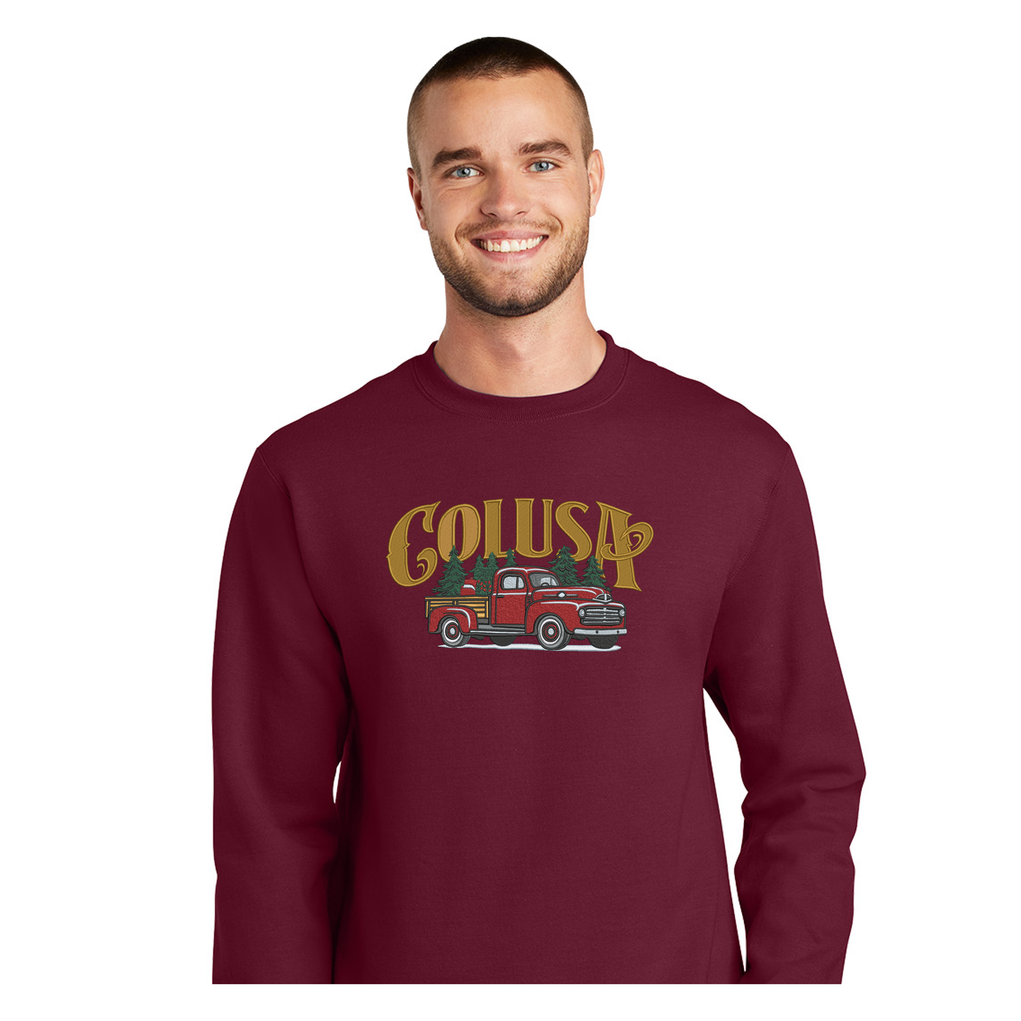 Small Town Christmas Sweatshirt - Colusa, CA