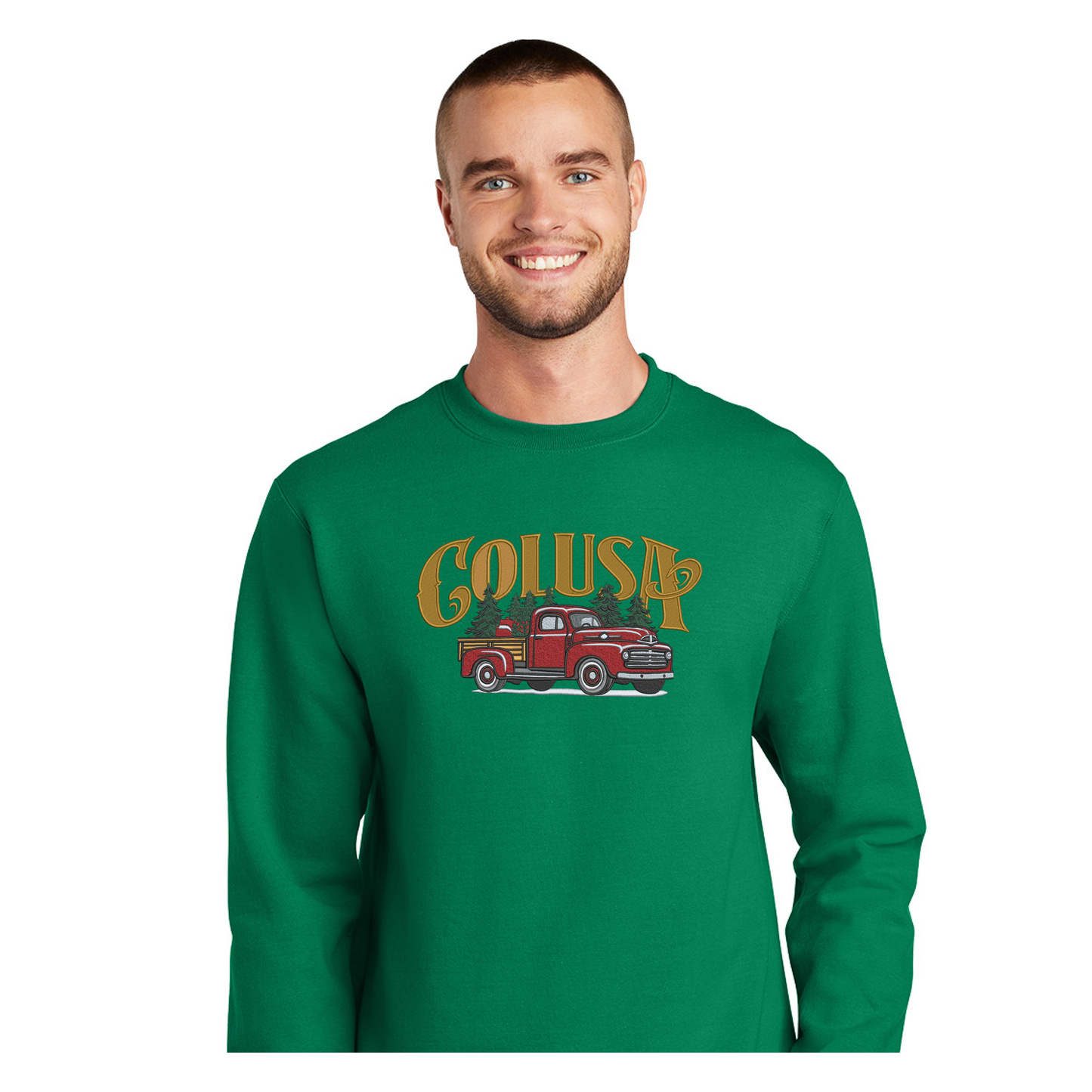 Small Town Christmas Sweatshirt - Colusa, CA