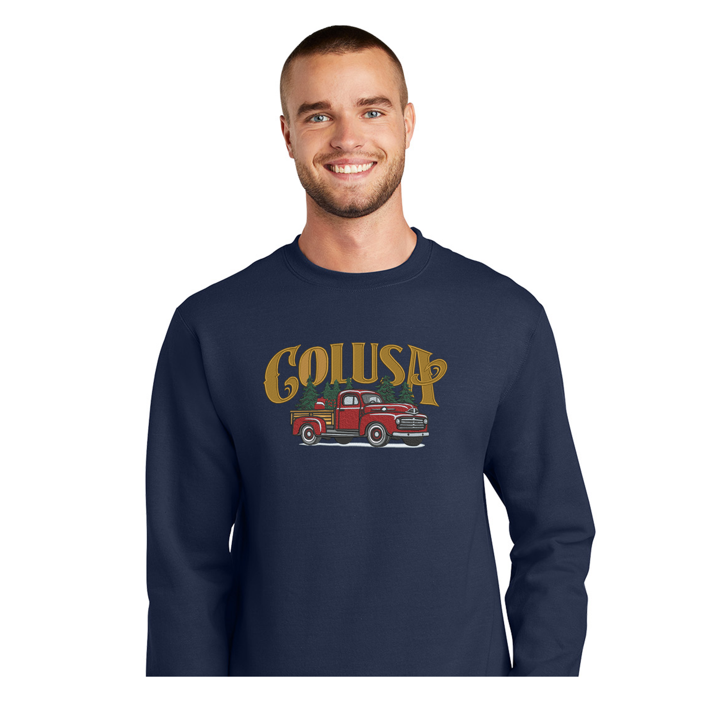 Small Town Christmas Sweatshirt - Colusa, CA