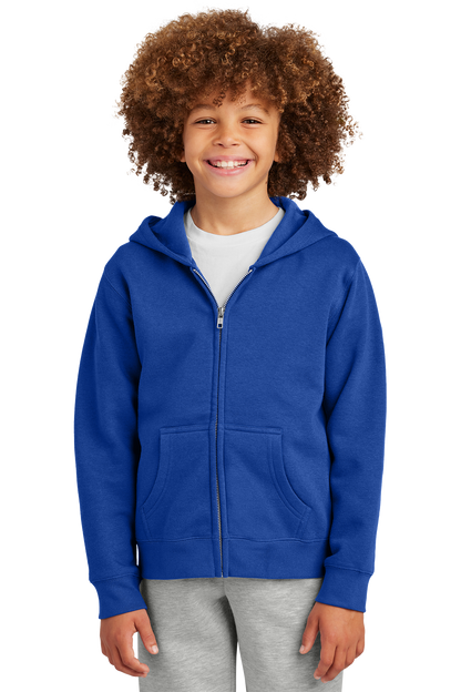 District® Youth V.I.T.™ Fleece Full-Zip Hoodie (DT6102Y)