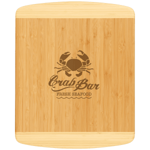 Two-Tone Bamboo Cutting Board