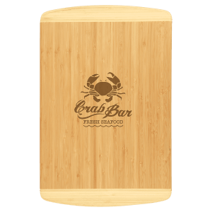 Two-Tone Bamboo Cutting Board