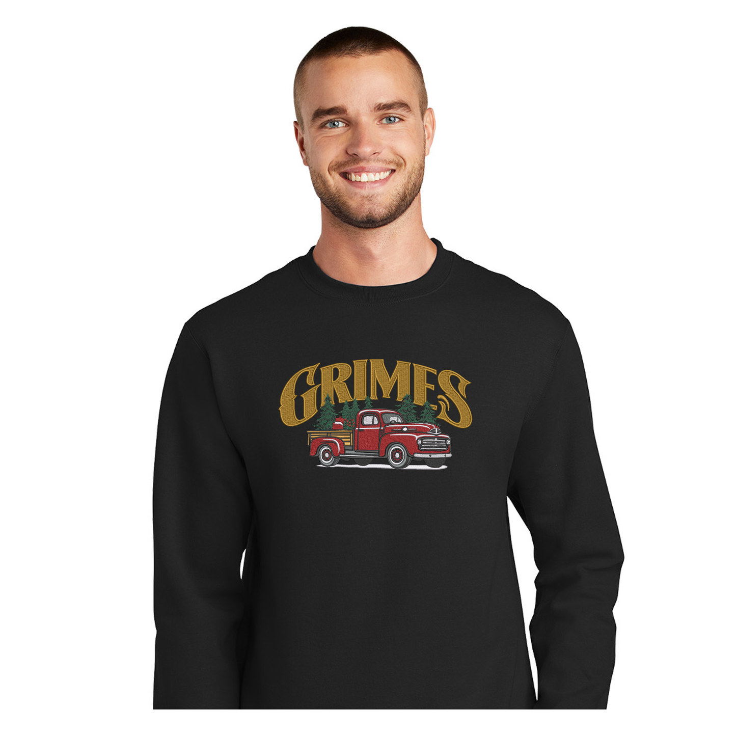 Small Town Christmas Sweatshirt - Grimes, CA