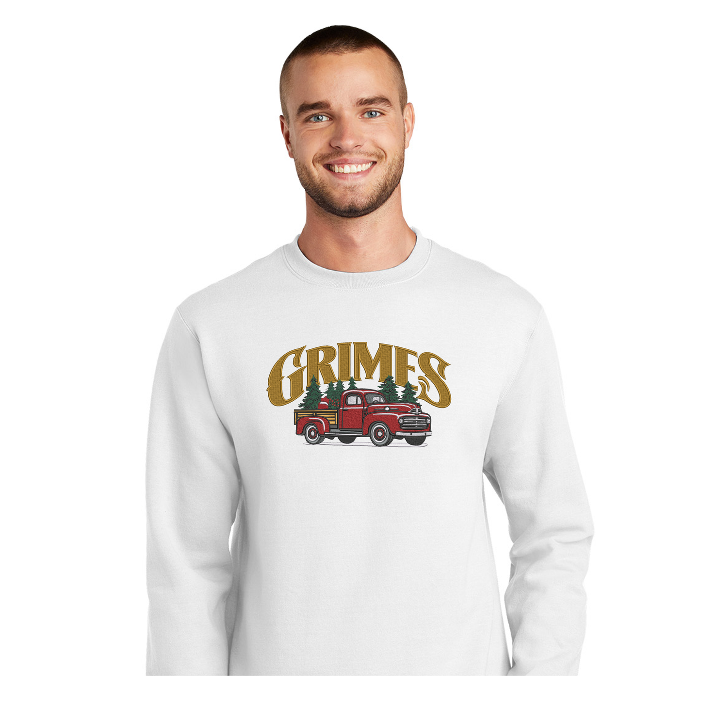 Small Town Christmas Sweatshirt - Grimes, CA