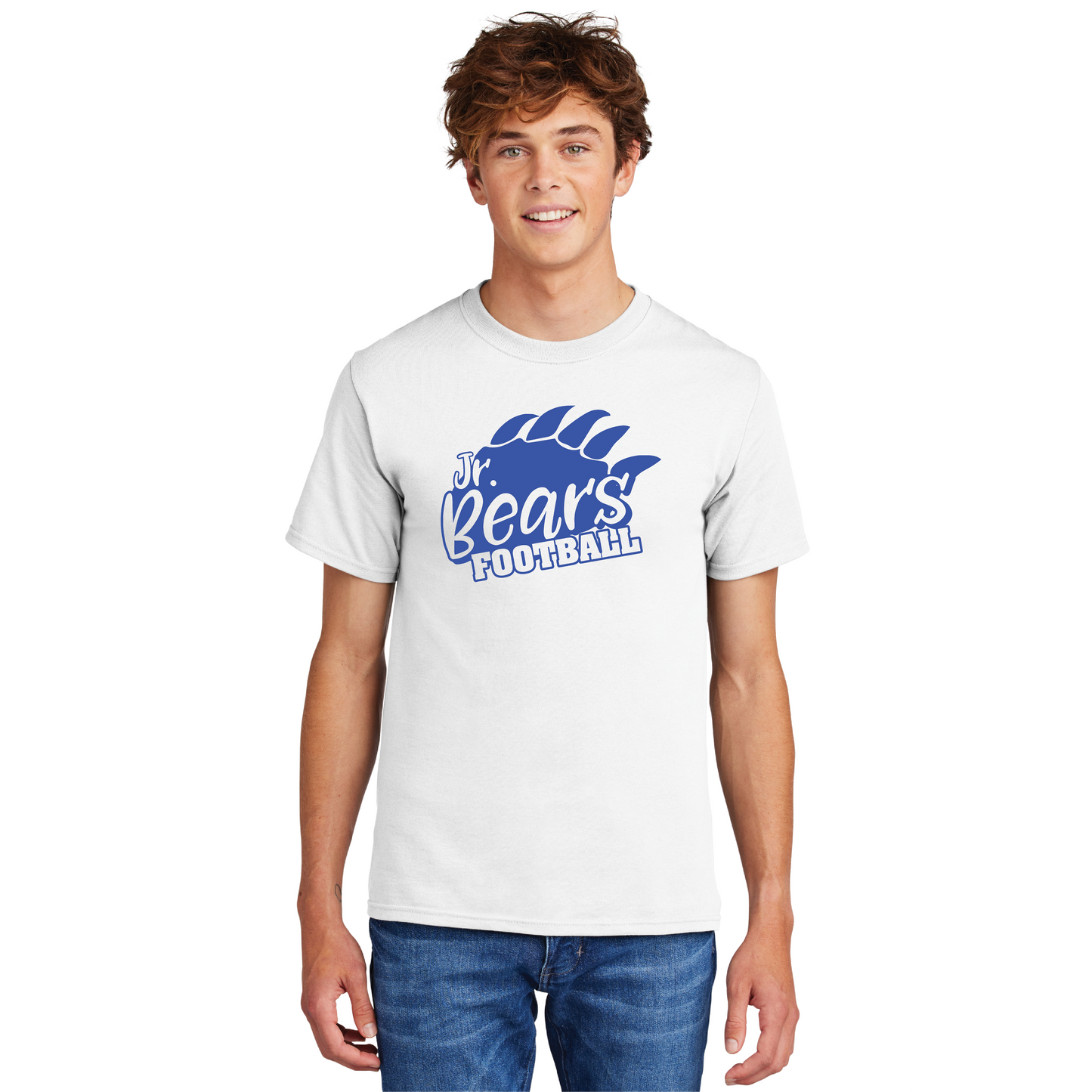 Jr. Bears Paw Football T-Shirt