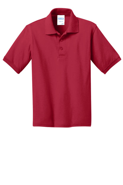 Our Lady of Lourdes Core Blend Jersey Knit Polo (KP55Y)