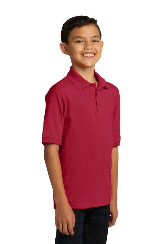 Our Lady of Lourdes Core Blend Jersey Knit Polo (KP55Y)