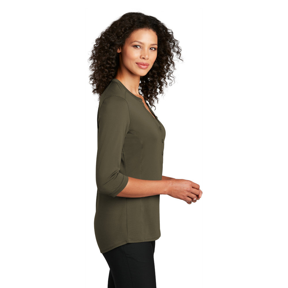 Port Authority ® Women's UV Choice Pique Henley (LK750 )