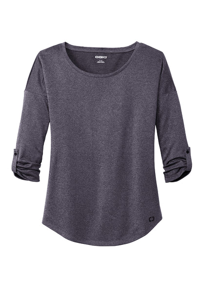 OGIO® Women's Gravitate Scoop 3/4-Sleeve (LOG141)