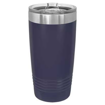 Pierce Bear Insulated 20 oz Stainless Steel Ringneck Tumbler with Logo