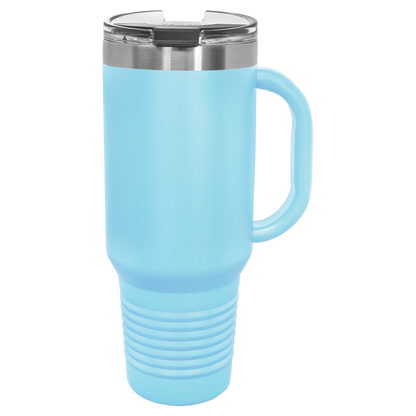 Pierce Bear 40 oz. Travel Mug with Handle