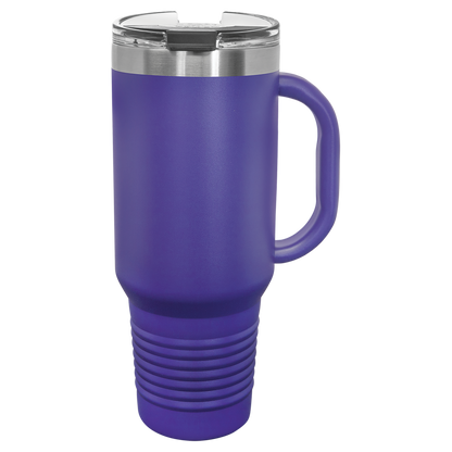 Personalized 40 oz. Travel Mug with Handle