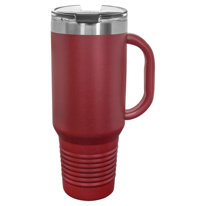 Personalized 40 oz. Travel Mug with Handle