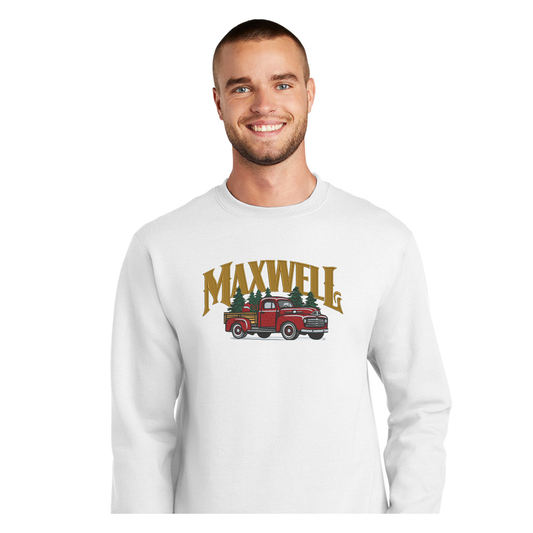 Small Town Christmas Sweatshirt - Maxwell, CA