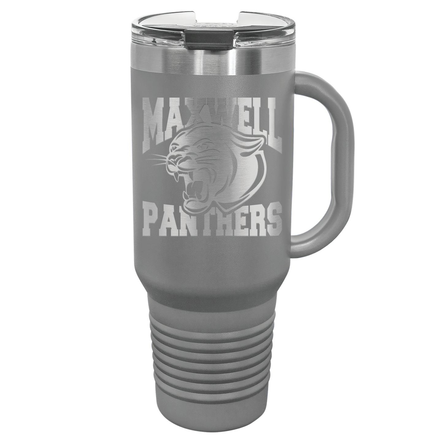 Maxwell Panthers 40 oz. Travel Mug with Handle