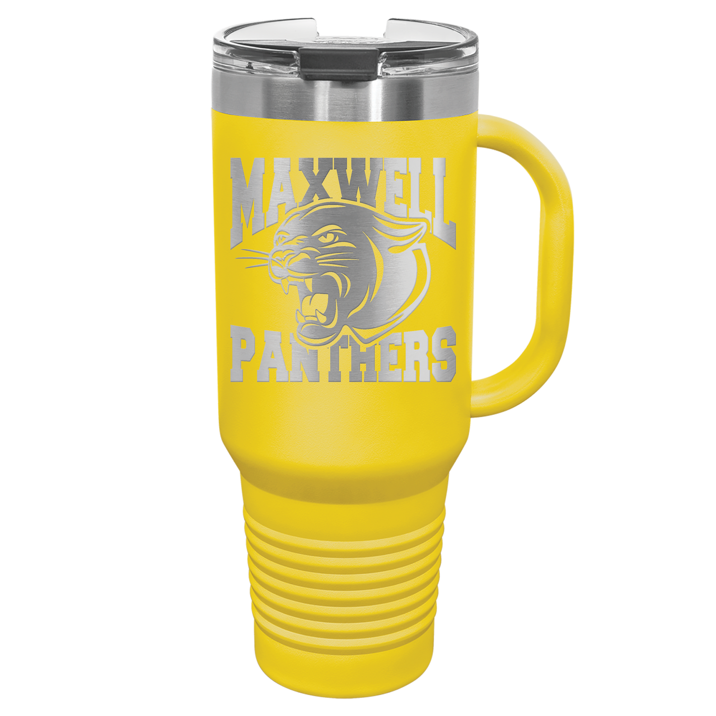 Maxwell Panthers 40 oz. Travel Mug with Handle