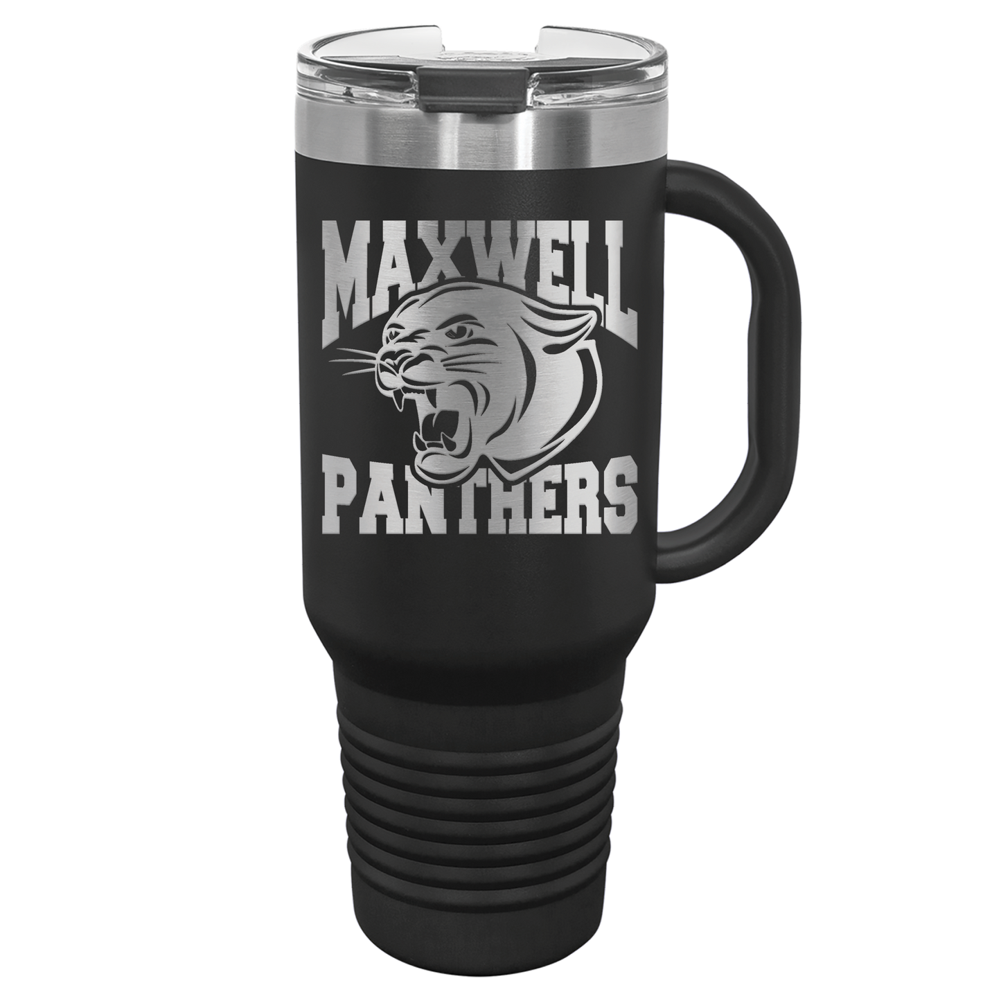 Maxwell Panthers 40 oz. Travel Mug with Handle