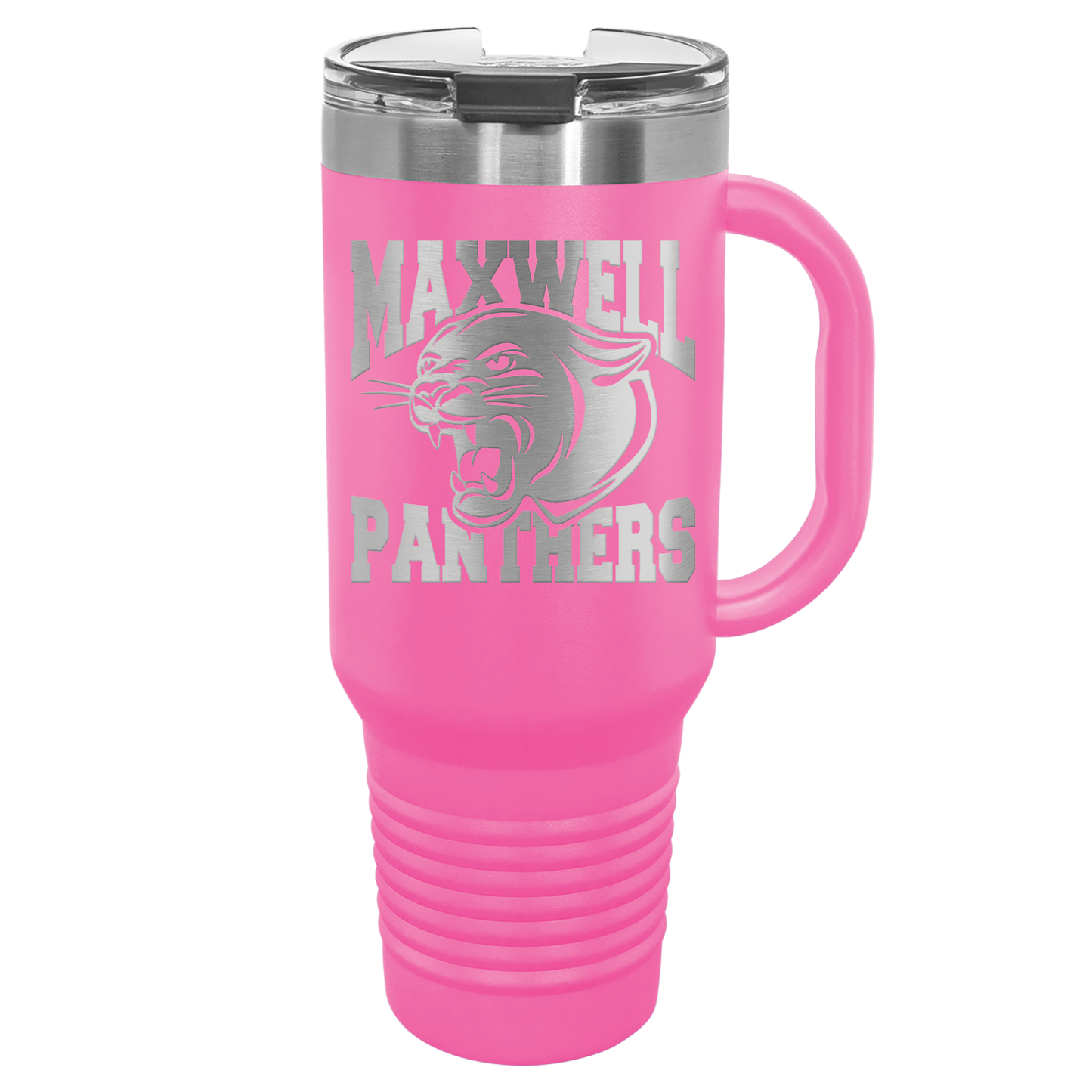 Maxwell Panthers 40 oz. Travel Mug with Handle